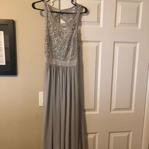 Long grey dress